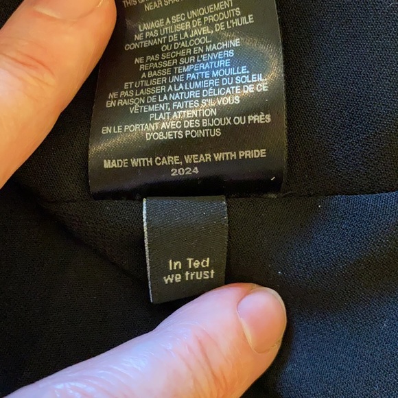 Ted Baker Graphic Silk Spaghetti Strap Dress - Picture 13 of 16